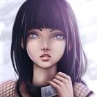 Hinata Hyuga Wallpaper ART icône