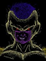 Gold Frieza Plakat