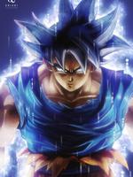 Super Goku Wallpapers Art Plakat