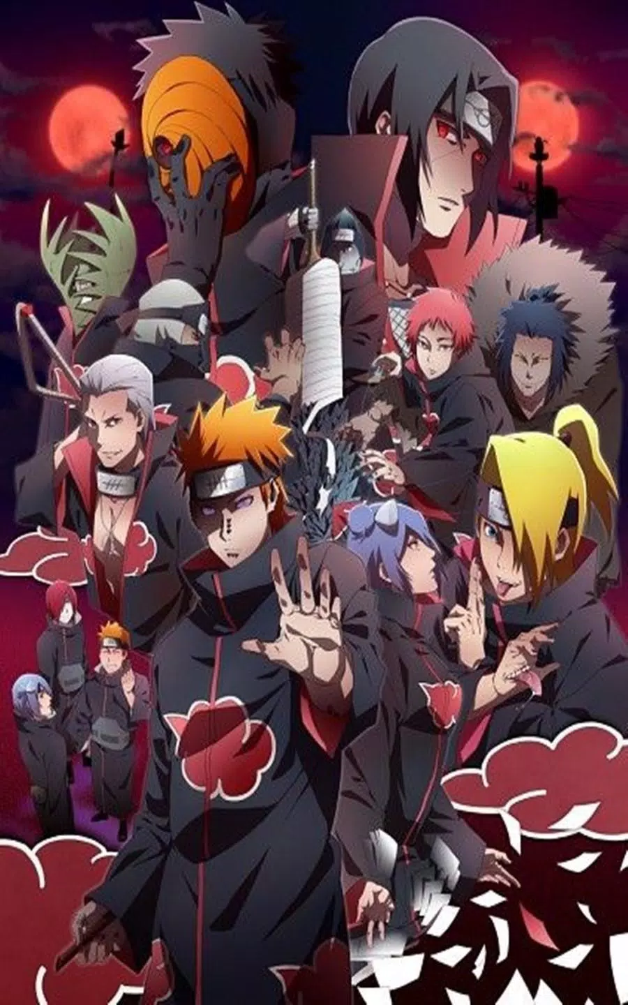 𝑱𝒐𝒌𝒆𝒓  Anime, Anime art, Anime akatsuki