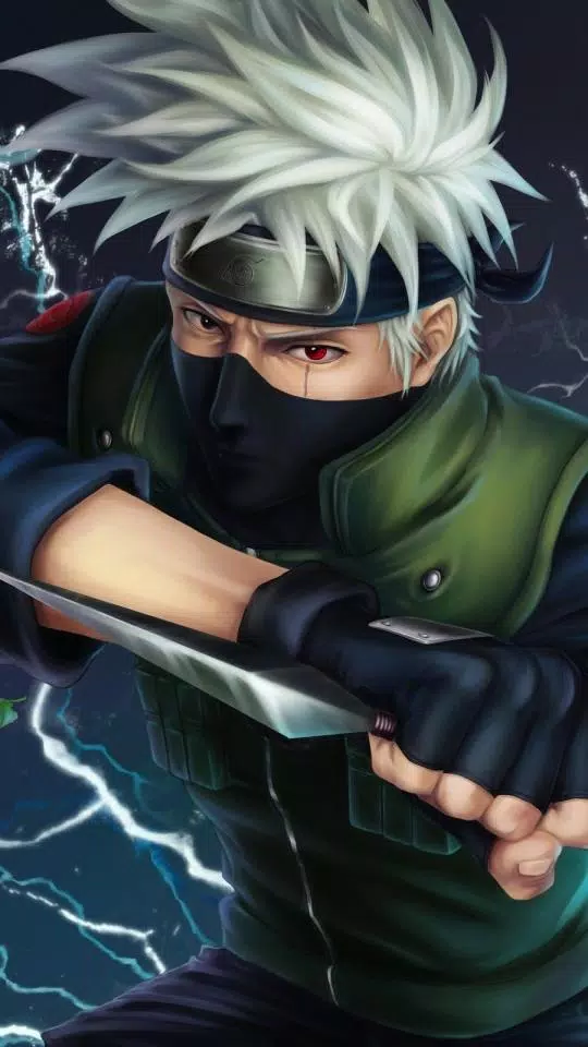 kakashi de perfil