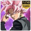 ”Black Goku Super Saiyan Rose Wallpaper