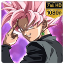 Black Goku Super Saiyan Rose Wallpaper APK