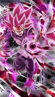 Black Goku Super Saiyan Rose Wallpaper syot layar 1
