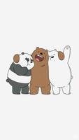 We Bare Bears Wallpaper Art imagem de tela 3