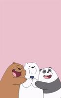 We Bare Bears Wallpaper Art الملصق