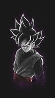 Black Goku Wallpaper HD ảnh chụp màn hình 2