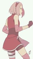 Sakura Haruno Art Wallpaper poster