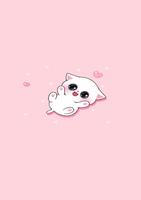 Kawaii Kitty Wallpaper HD screenshot 3