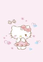 Kawaii Kitty Wallpaper HD screenshot 1