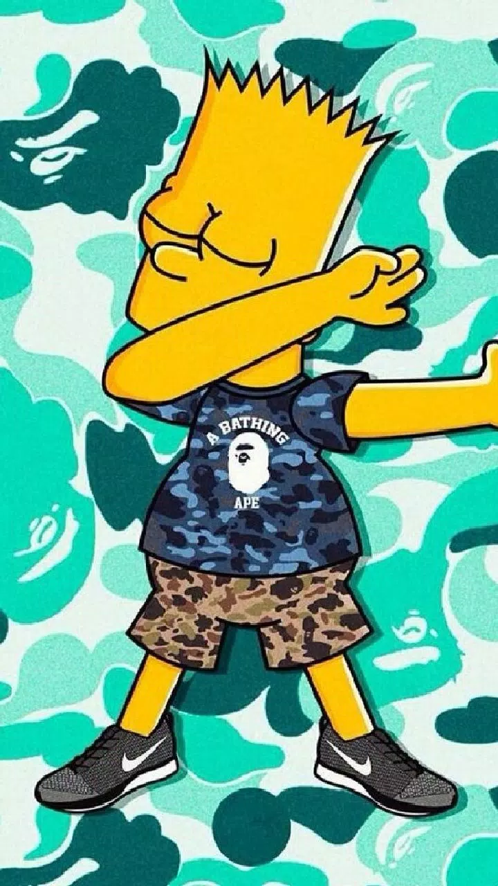 Bart Simpson In Supreme Background HD Supreme Wallpapers, HD Wallpapers