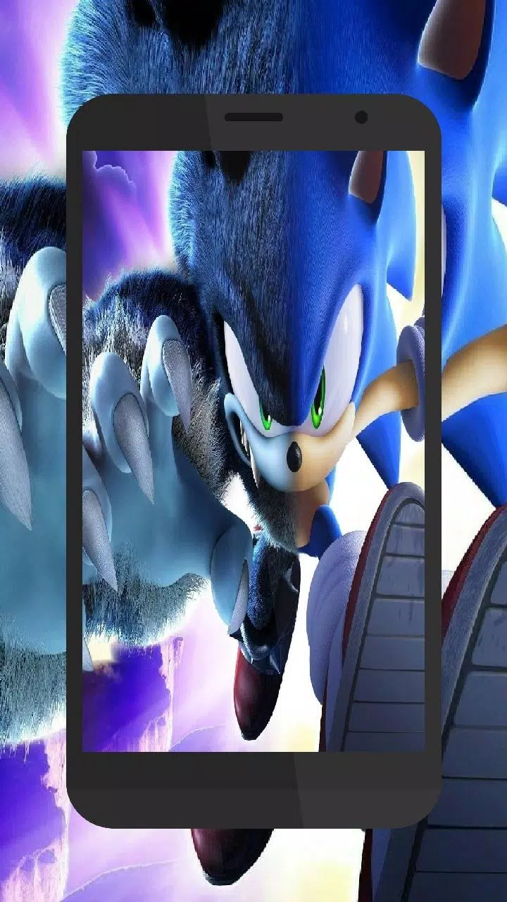 Sonic, blue, super, HD wallpaper