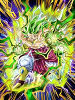 Broly dragonball wallpaper art الملصق