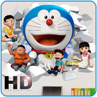 Doraemon-cartoon Wallpaper HD icône