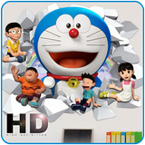 Doraemon-cartoon Wallpaper HD-icoon