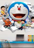 Doraemon-cartoon Wallpaper HD Affiche