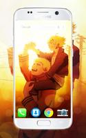 Anime HD Naru And Boru Wallpaper Ekran Görüntüsü 1