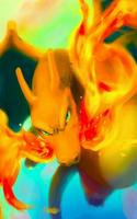 Charizard Wallpaper Affiche