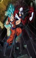 Goku vs Jiren Wallpaper poster