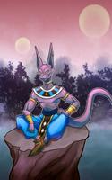 Lord Beerus Wallpaper Art screenshot 2