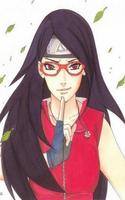 Sarada Uchiha Wallpaper plakat