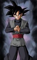 HD Goku Black Wallpaper Art 스크린샷 1
