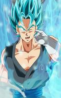 Goku Blue Art  WallpaperHD capture d'écran 3