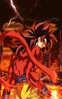 Goku SSJ4 Wallpaper اسکرین شاٹ 2