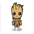 Baby Groot Wallpaper Art أيقونة