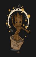 Baby Groot Wallpaper Art اسکرین شاٹ 3