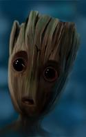 Baby Groot Wallpaper Art اسکرین شاٹ 1