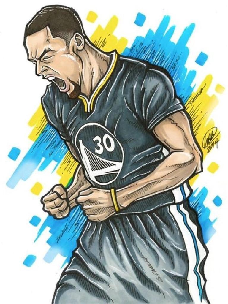 news cartoon net: Cartoon Illustration Cartoon Stephen Curry Wallpaper