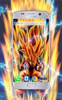 Goku Super Saiyan Wallpaper Live capture d'écran 3