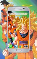 Goku Super Saiyan Wallpaper Live capture d'écran 2