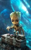 Baby Groot Wallpaper Art imagem de tela 2