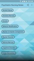 Psychiatric Nursing Notes Poster