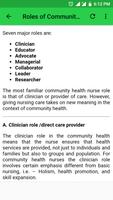 برنامه‌نما Community Health Nursing عکس از صفحه