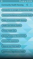Community Health Nursing syot layar 2