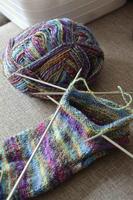 Knitting Art poster