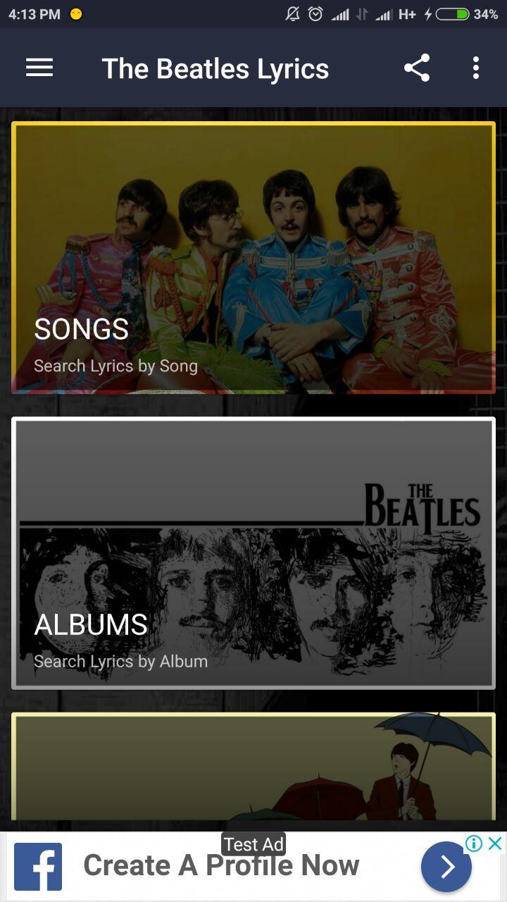 The Beatles Lyrics For Android Apk Download - baixar ivor playz roblox and more musicas gratis baixar