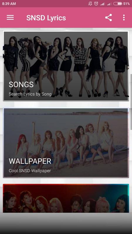 Snsd Lyrics For Android Apk Download