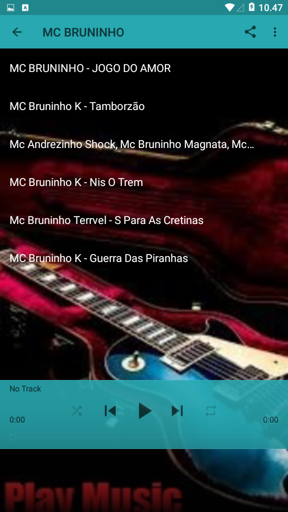 Descarga de APK de Mc Bruninho Musica - Jogo Do amor para Android