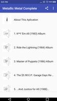 Metallica Music All Song capture d'écran 1