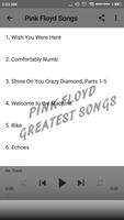Pink Floyd Greatest Songs تصوير الشاشة 1