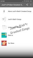 Justin Bieber Greatest Songs โปสเตอร์