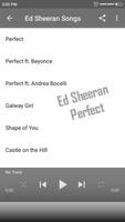 Ed Sheeran Music All Songs ภาพหน้าจอ 1