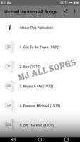 Michael Jackson Music All Songs Plakat