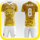 Desain Jersey Futsal aplikacja