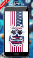 Owl Wallpaper ポスター