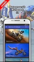 Motocross 3D Wallpaper capture d'écran 1